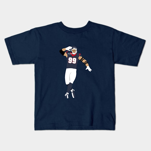 JJ Watt Kids T-Shirt by CulturedVisuals